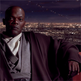 Mace Windu patil do ela du ryt Jedi.