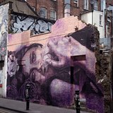 Londnsk tvr Shoreditch je poulinmi grafity proslul.