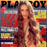 Lizzy Jagger na titulní stránce časopisu Playboy.