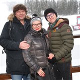 Petr Malásek, Dana Morávková a jejich syn Petr stráví příchod nového roku na...