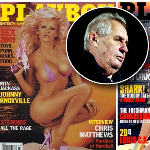 Milo Zeman se rozpovdal pro Playboy.