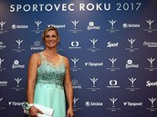 Barbora potáková na Sportovci roku 2017.
