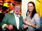 Ladislav Mrkvika a Markéta Diviová v roce 2003