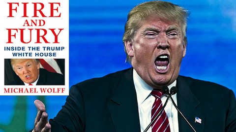 Nová kniha z pera Michaela Wolffa prezidenta Trumpa poádn rozzuila.