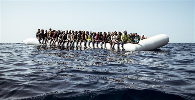 Migranti na cest do Evropy.  (Ilustraní foto)