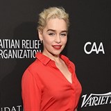 Emilia Clarke byla jako v�dy kr�sn� a elegantn�.