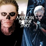 Evan Peters / Lady Gaga v American Horror Story
