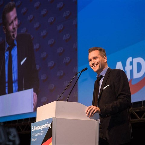 Petr Bystro vstoupil po volbch 2017 do Bundestagu.