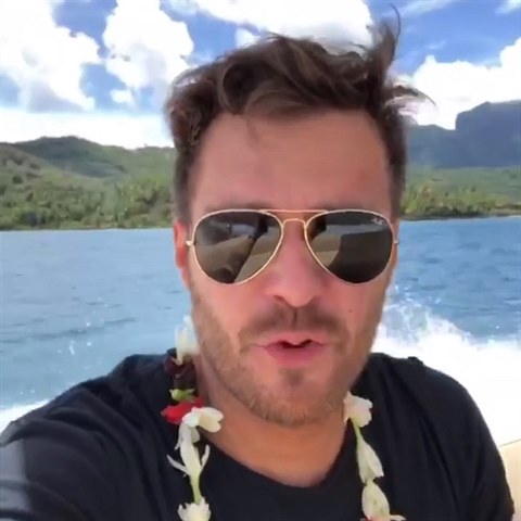 Leo s Monikou vyrazili na Bora Bora.