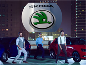 koda pedstavila novou reklamu v Tchaj-wanu.