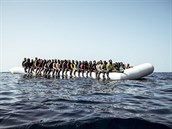Migranti na cest do Evropy.  (Ilustraní foto)