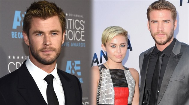 Co prozradil Chris Hemswort o vztahu Miley Cyrus a svého bratra Liama?