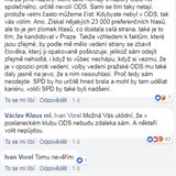 Voli ODS doporuuje Klausovi, aby vstoupil do SPD Tomia Okamury.