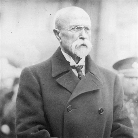 Tom Garrigue Masaryk, znm jako prezident Osvoboditel.