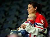 Vorákova pítelkyn Nicole chodila svého milého podporovat na stadiony v jeho...