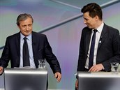 Stropnický versus Stropnický v pedvolební televizní debat v záí 2017.