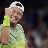 Tom Berdych je ve tvrtfinle Australian Open u posedm.