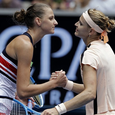 Ve 3. kole Australian Open vyadila Karolna Plkov Lucii afovou.