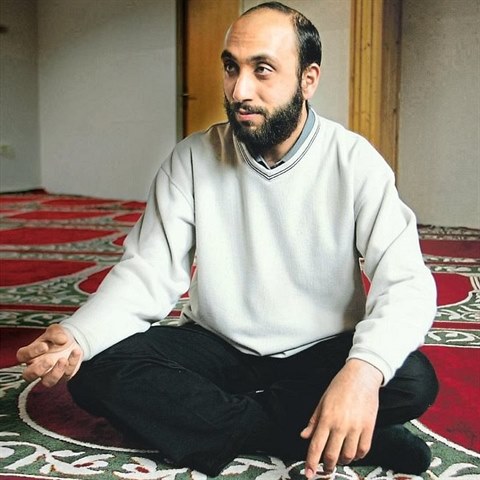 Radikln kazatel Samer Shehadeh v roce 2005.