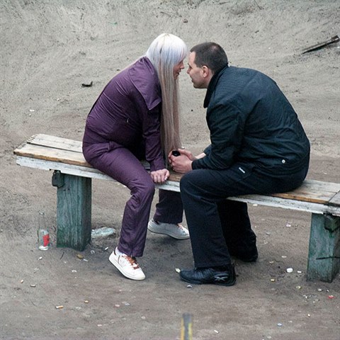 Ukrajinec Jevgen Kotnko deset let fotografoval jednu laviku.