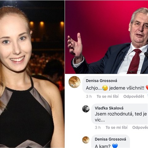 Denisa Grossov po zvolen Miloe Zemana prezidentem peml o emigraci.