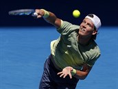 Ve tyech zápasech na Australian Open ztratil Tomá Berdych jen dva sety.