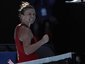 Rumunka Simona Halepová, svtová tenisová jednika.