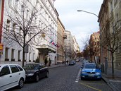 Hotel v centru Prahy, kde byl nalezen mrtvý mu.