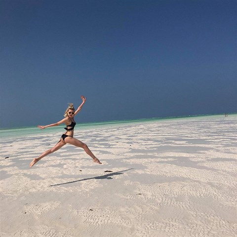 Kateina si dovolenou na Zanzibaru uila.