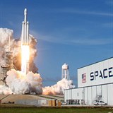 Na Floridě odstartoval Falcon Heavy.