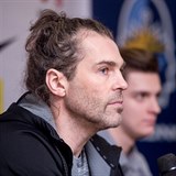 Jaromr Jgr na tiskov konferenci.