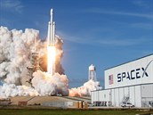 Na Florid odstartoval Falcon Heavy.