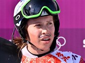 Eva Samková obhajuje zlatou medaily na snowboardu.