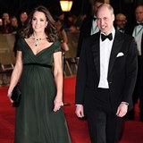 Kate Middleton s vévodou na cenách BAFTA.