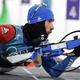 Francouz Martin Fourcade nepotvrdil postaven hlavnho favorita.