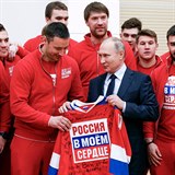 Ruský tým se před olympiádou potkal s prezidentem Vladimirem Putinem.