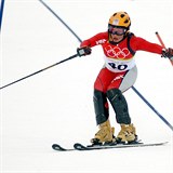 Lucie Hrstková-Pešánová startovala na olympiádě v Turíně v roce 2006.