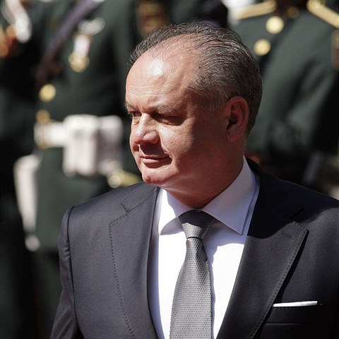Slovensk prezident Andrej Kiska.