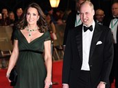 Kate Middleton s vévodou na cenách BAFTA.