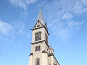 Kostel, kde se konalo poslední rozlouení s Karlem Slezákem.