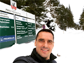 ebrleho Instagram: A jde se na ski.