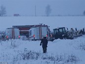 Havárie letadla byla niivá.