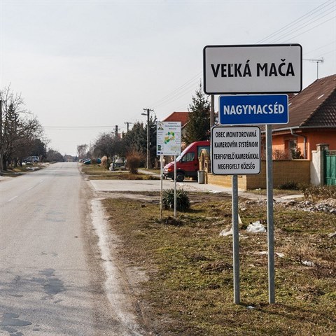 Obec, kde novin Kuciak il se svou ptelkyn Martinou Kunrovou.