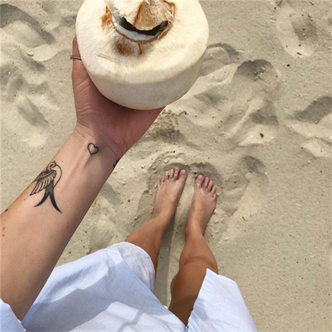 Monika Mareov Koblkov si uv lbnky v Dubaji.