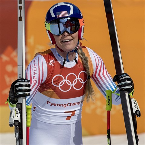 Svtov ampionka v alpskm lyovn a olympijsk vtzka Lindsay Vonnov...