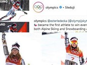 Ester je hvzda oficiálního útu olympiády.