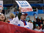 Rutí fanouci nesmí mít na olympiád vlajky kvli dopingovému skandálu.