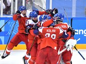 Hokejisté postupují do semifinále, kde se utkají s výběrem Ruska.