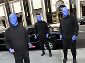 Blue Man Group se asto objevují i na veejnosti.
