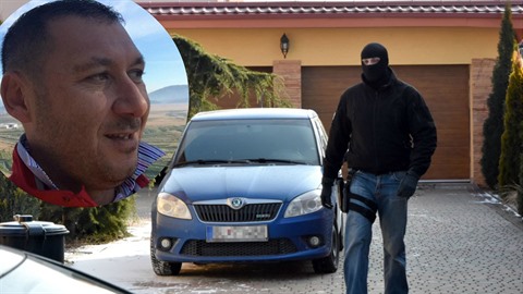 Ve svém dom byl zadren italský podnikatel Antonino Vadala podezelý z vazby...